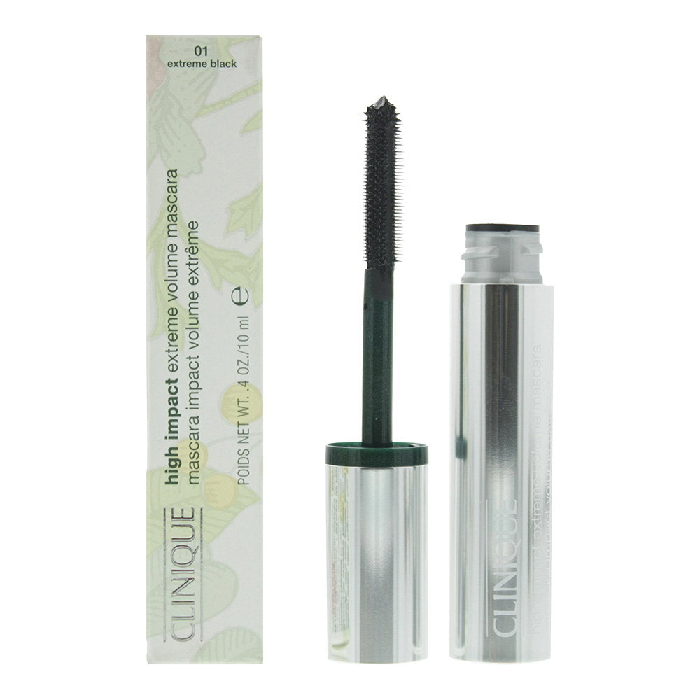 Clinique, High Impact, Volumen, Wimperntusche, 01, Extrem Schwarz, 10 ml - Beautyleader
