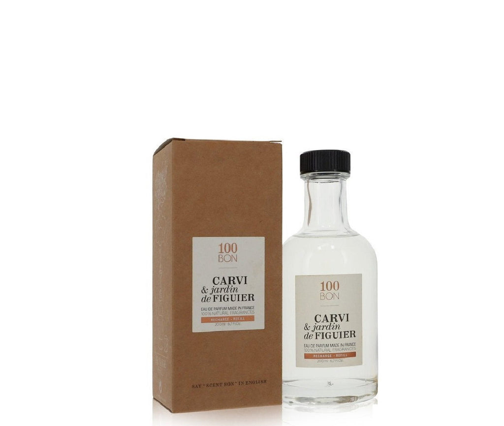 100 Bon, Carvi & Jardin de Figuier, Eau de Parfum, Unisex, Nachfüllen, 200 ml