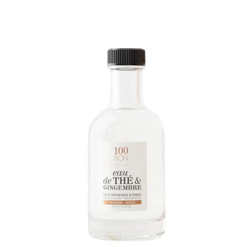 100 Bon, Eau de The & Gingembre, Eau de Parfum, Unisex, Nachfüllen, 200 ml