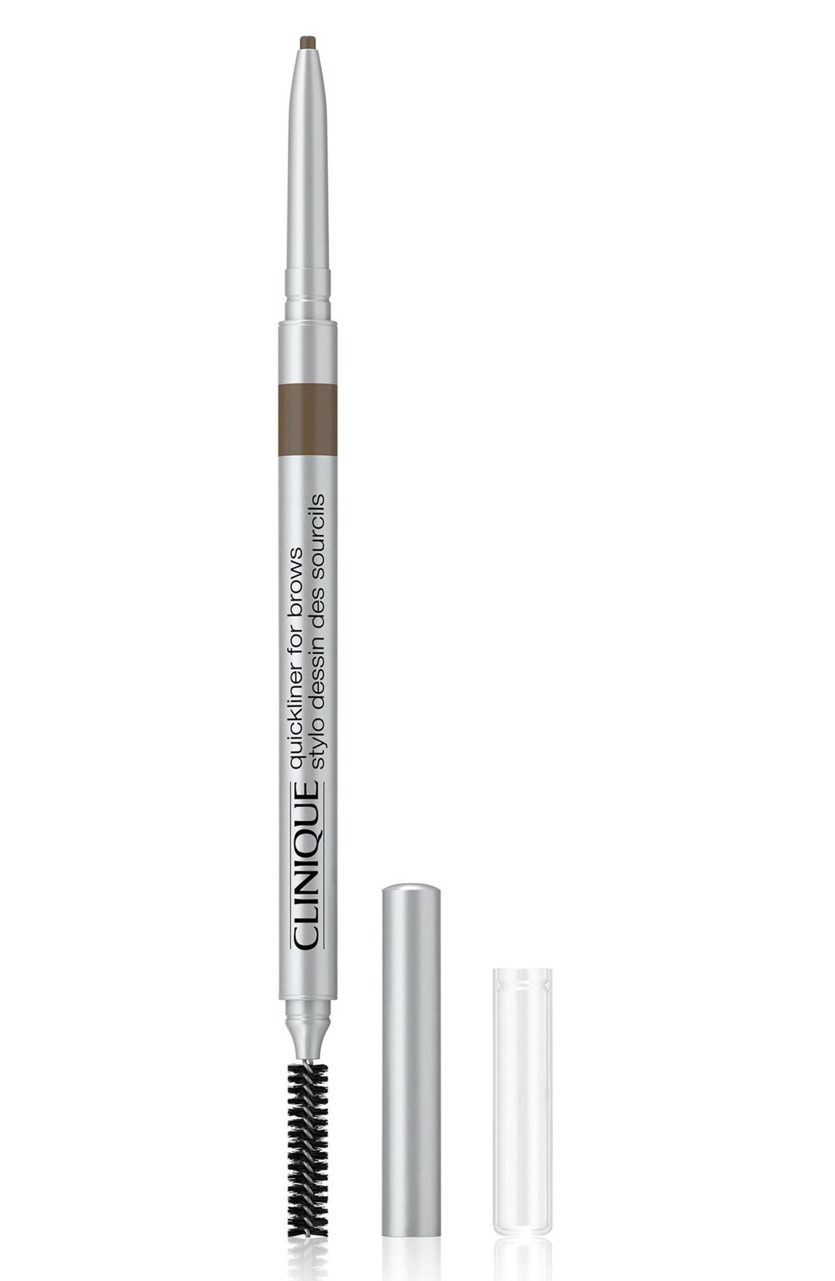 Clinique, Quickliner, Beidseitig, Augenbrauencreme-Stift, 03, Weiches Braun, 6 g - Beautyleader