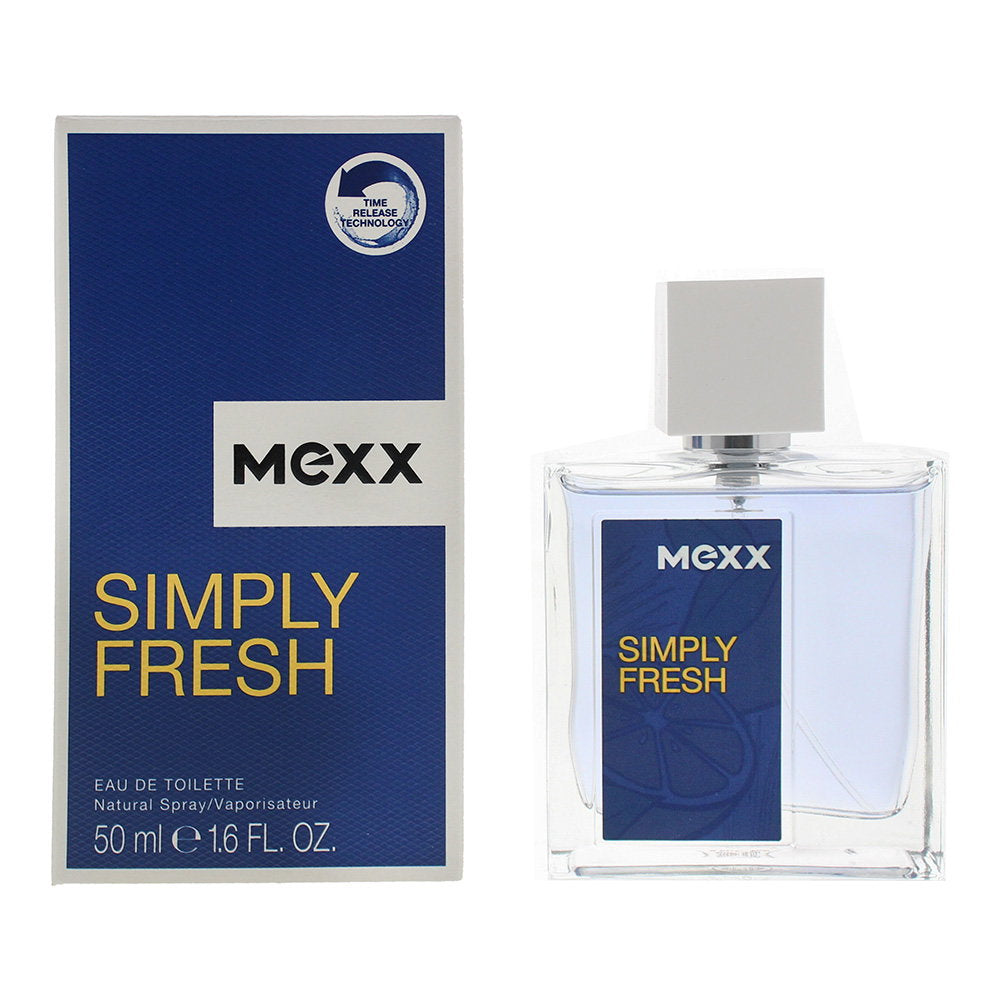 Mexx, Simply Fresh, Eau de Toilette, Für Männer, 50 ml
