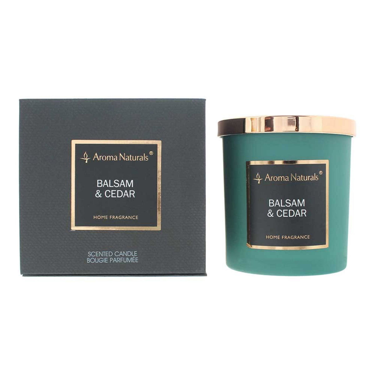 Aroma Naturals, Balsam & Cedar, Duftkerze, 215 g - Beautyleader