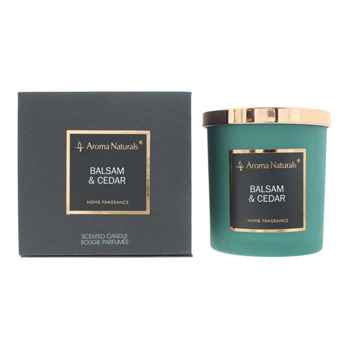 Aroma Naturals, Balsam & Cedar, Duftkerze, 215 g - Beautyleader