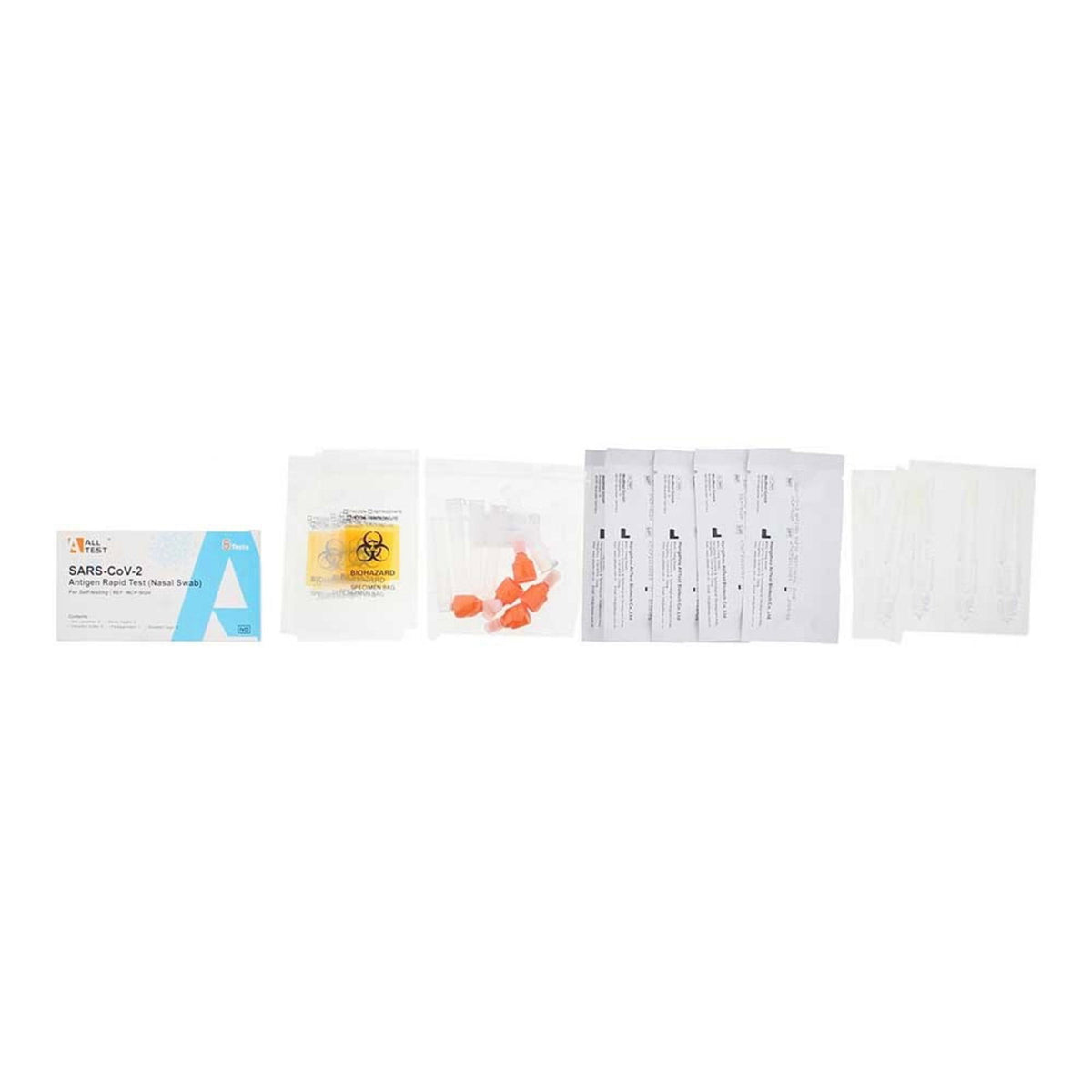 New Brand, All Test Sars-Cov-2 Antigen Rapid 5pcs Covid Test, Massager, 10054935, Unisex, 5 stk