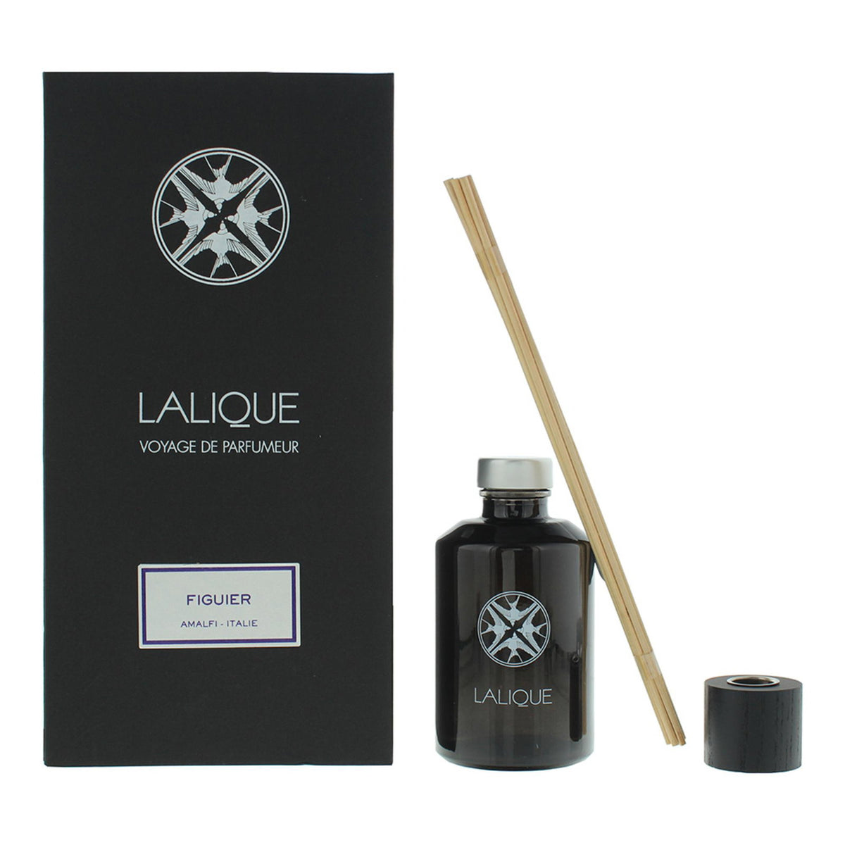Lalique, Figuier Amalfi Italie, Stock, Aroma-Rattanstäbchen-Diffusor, 250 ml - Beautyleader