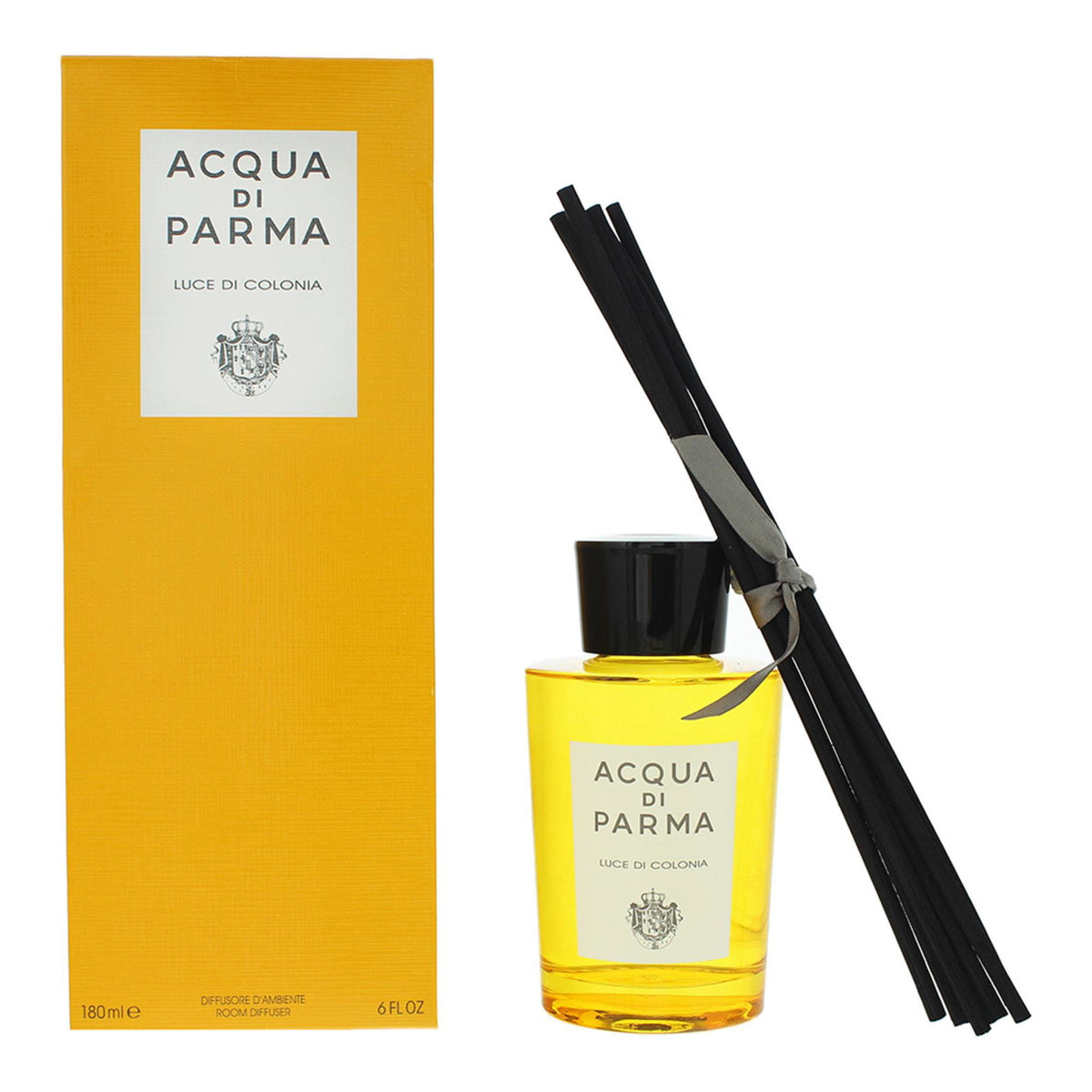 Acqua di Parma, Luce Di Colonia, Duftstäbchen, Zitrus, Aroma-Rattanstäbchen-Diffusor, 180 ml