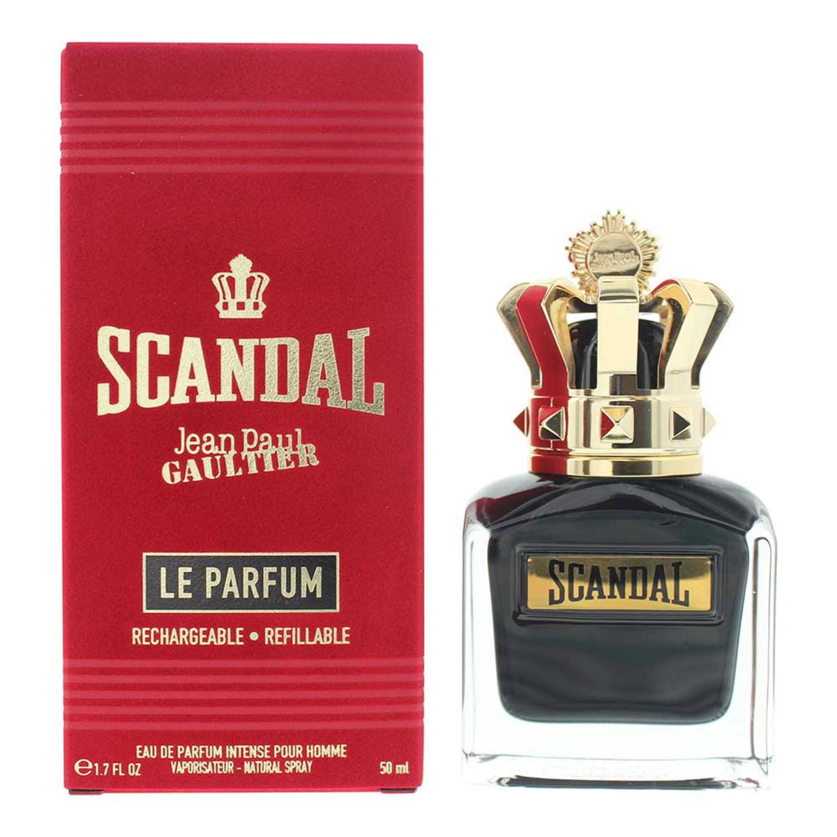 Jean Paul Gaultier, Scandal Le Parfum, Eau de Parfum, Für Männer, Nachfüllbar, 50 ml
