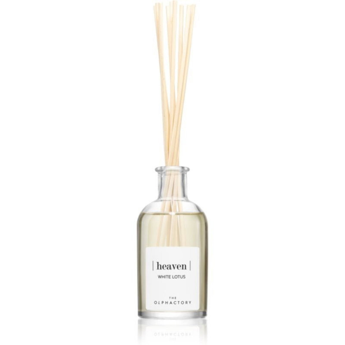 The Olphactory, Heaven White Lotus, Duftstäbchen, White Lotus, Aroma-Rattanstäbchen-Diffusor, 100 ml