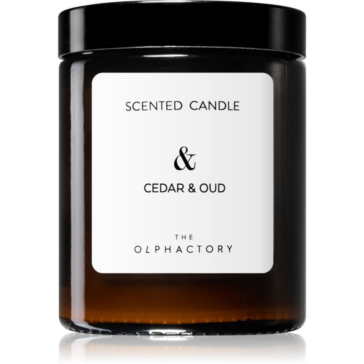 The Olphactory, Cedar & Oud, Holzig, Duftkerze, 135 g