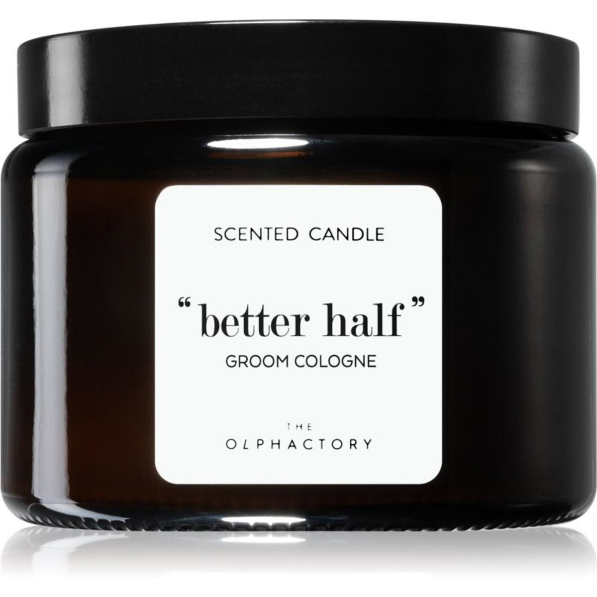 The Olphactory, Better Half Groom Cologne, Basil, Duftkerze, 360 g