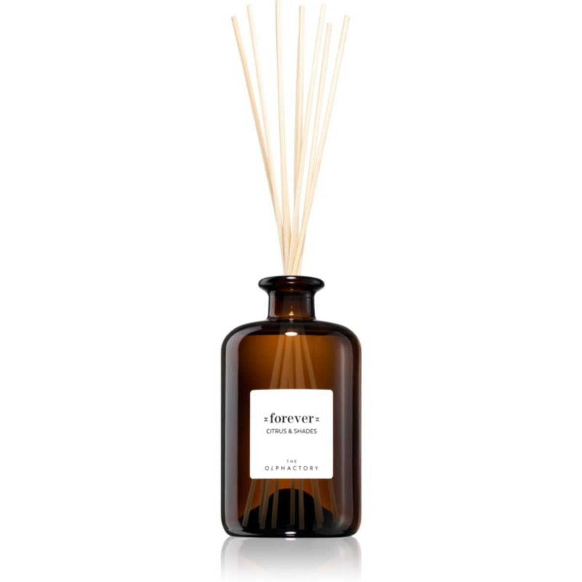 The Olphactory, Forever Citrus & Shades, Duftstäbchen, Grapefruit, Aroma-Rattanstäbchen-Diffusor, 500 ml