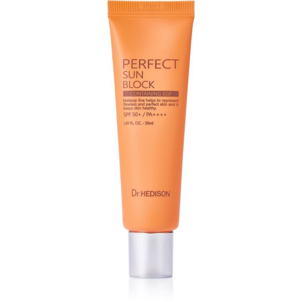 Dr. Hedison, Perfect Sun Block, Jederzeit, Sahne, Gesicht und Körper, Hoch, 50 ml