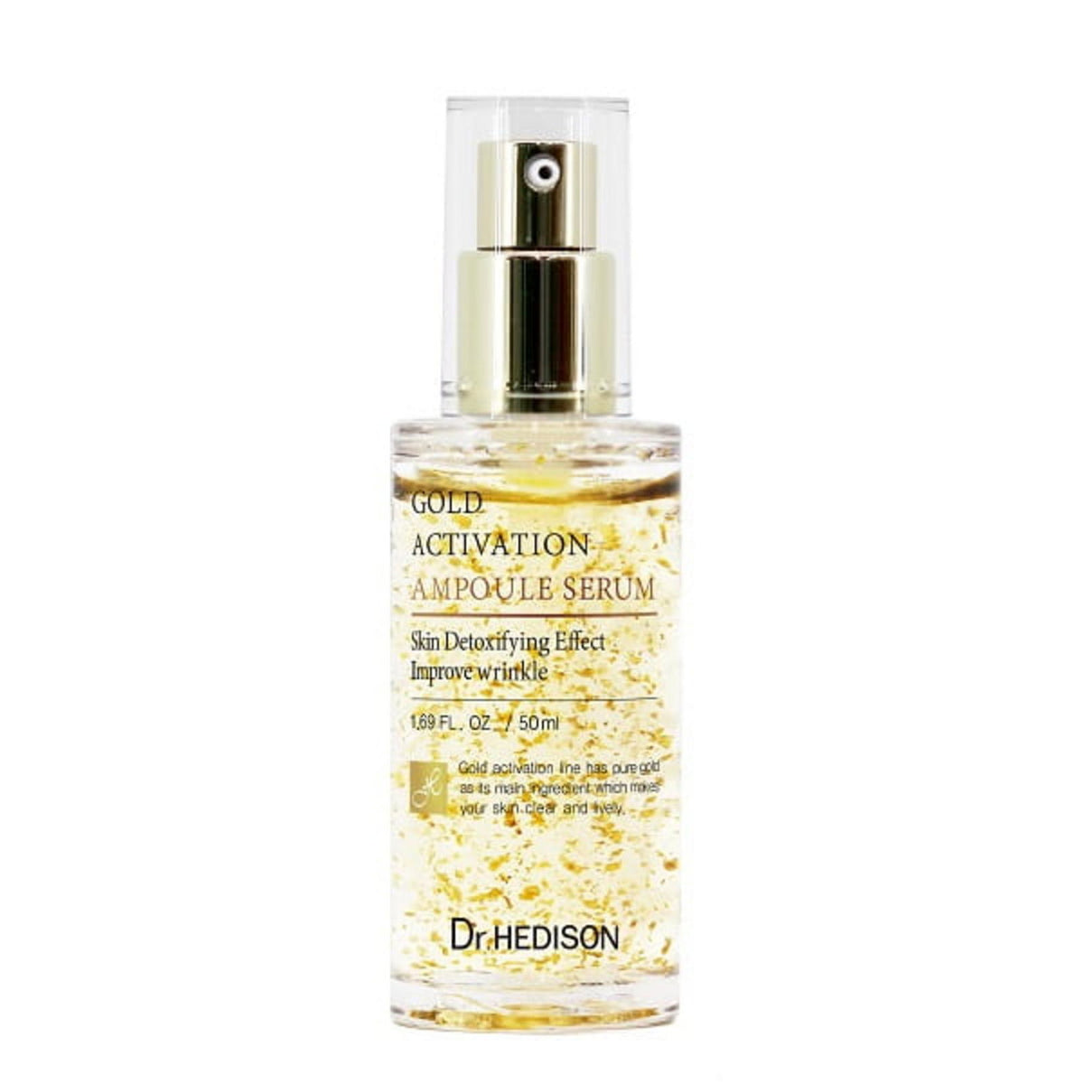 Dr. Hedison, Gold Activation, 24K Gold, Entgiftend, Serum, Für das Gesicht, 50 ml