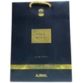 Ajmal, Rose Wood, Einkaufen, Papp-Einkaufstasche, Papier, Schwarz