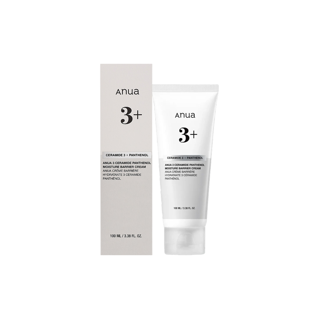Anua, 3+, 3 Ceramid + Panthenol, Feuchtigkeitsspendend, Sahne, Für das Gesicht, 100 ml