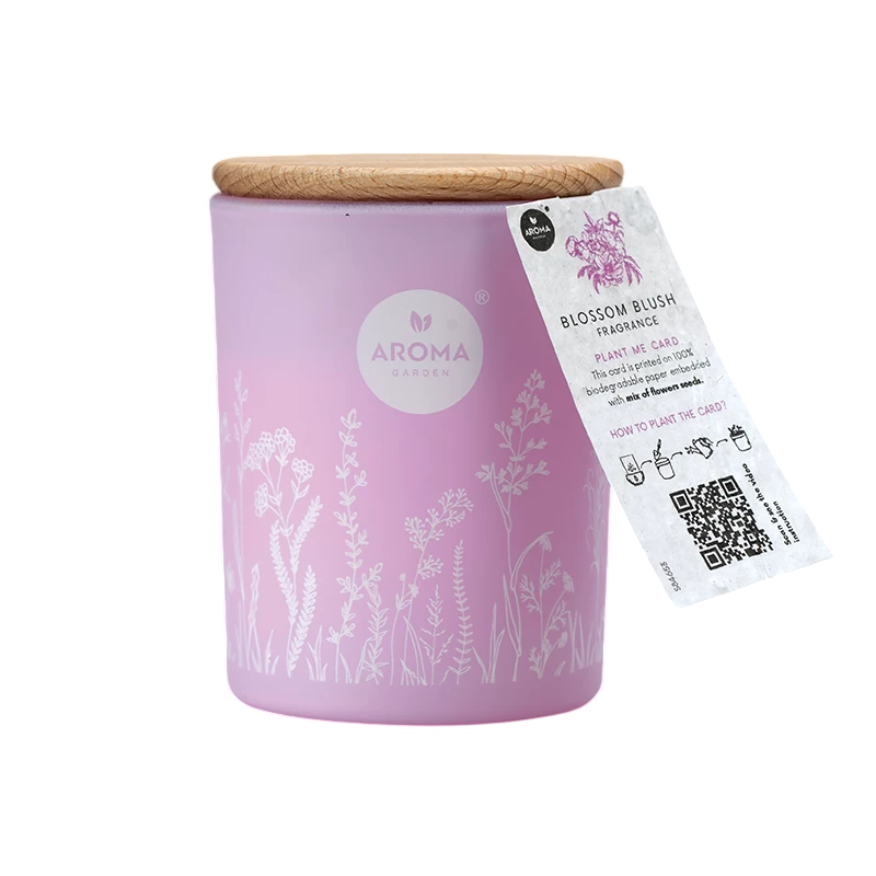 Aroma Home, Blos.Blush, Duftkerze, 150 g - Beautyleader