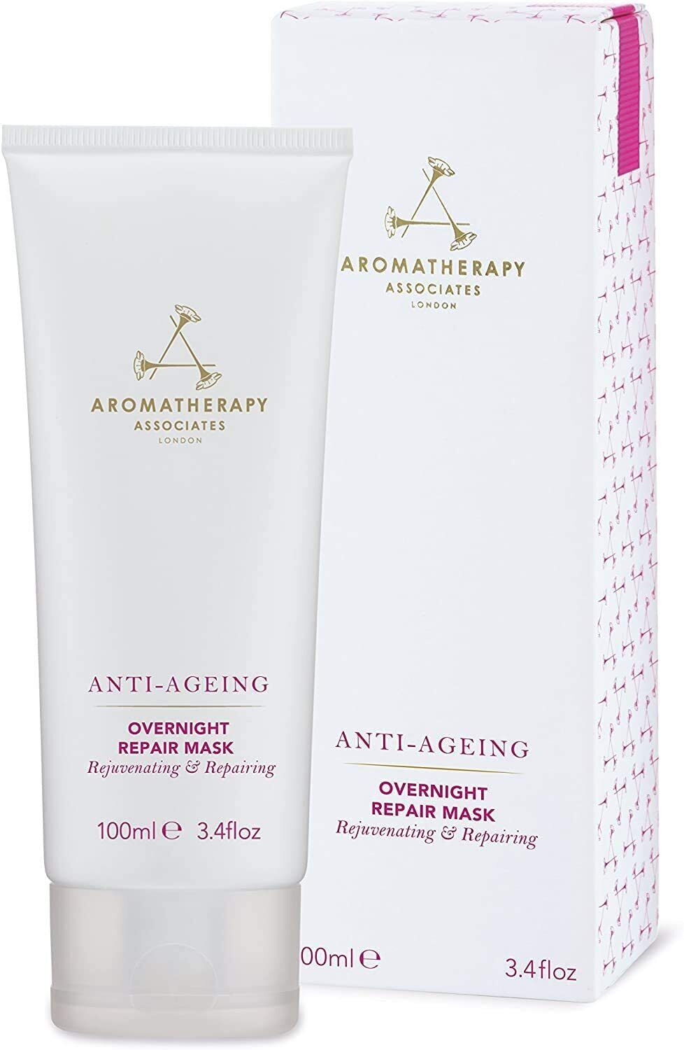Aromatherapy Associates, Anti-Ageing, Erdbeersamen, Reparatur, Nacht, Crememaske, Für das Gesicht, 100 ml