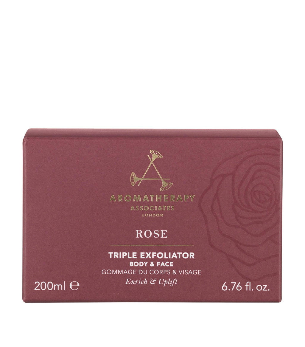 Aromatherapy Associates, Rose, Natürliche ätherische Öle, Peeling, 200 ml