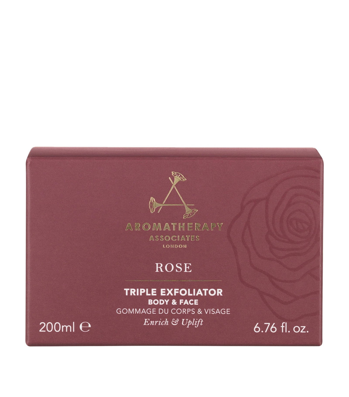 Aromatherapy Associates, Rose, Natürliche ätherische Öle, Peeling, 200 ml