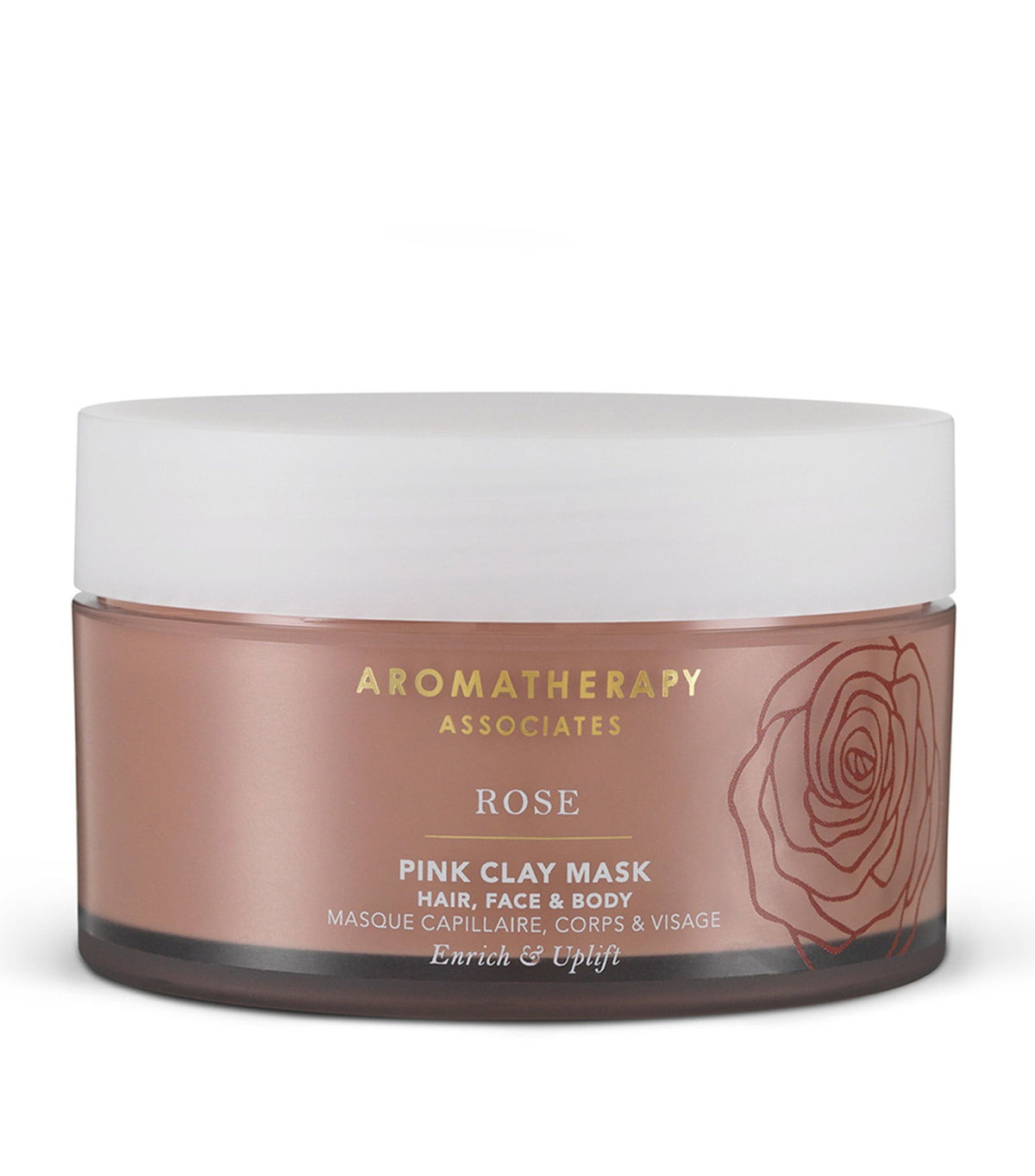 Aromatherapy Associates, Rose, Ätherische Öle, Beseitigt Unreinheiten, Tonerde-Maske, 200 ml