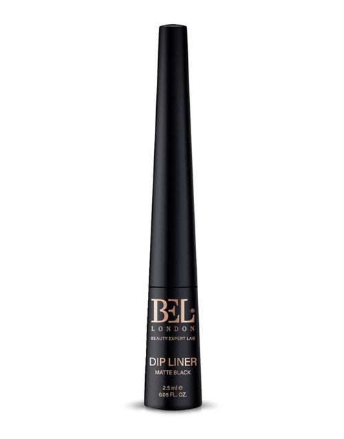 Bel London, Dip Liner, Wasser, Wasserdicht, Farbe, Konturierung, Flüssiger Eyeliner, Matt Schwarz, 2.5 ml - Beautyleader
