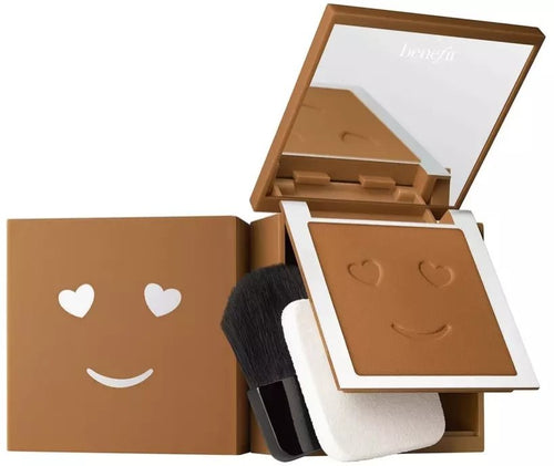 Benefit, Hello Happy Velvet, Mattes Finish, Kompakt-Foundation, 12, Dunkel warm, 7 g - Beautyleader