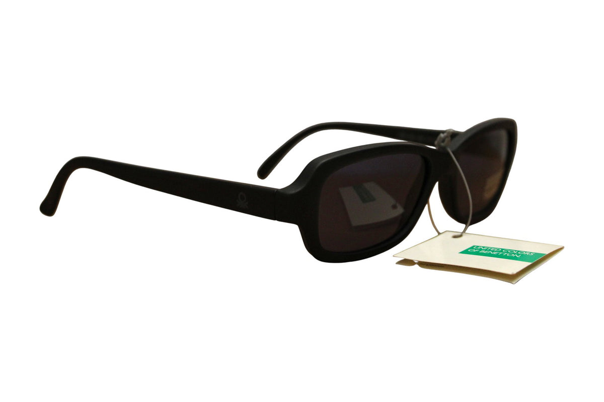 Benetton, United Colors of Benetton, Sonnenbrille, Schwarzes Rechteck, Unisex