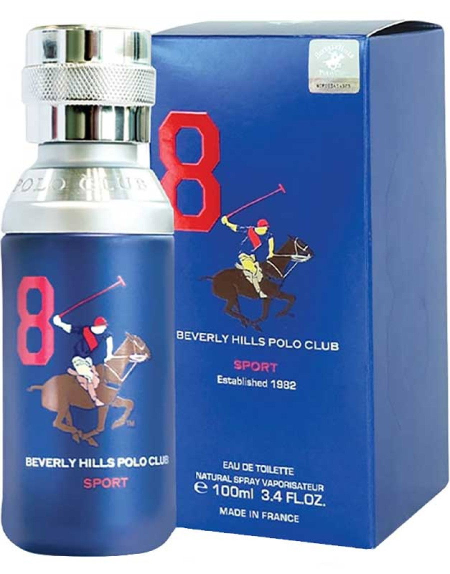 Beverly Hills Polo Club, 1982 - Sport 8, Eau de Toilette, Für Männer, 100 ml *Tester