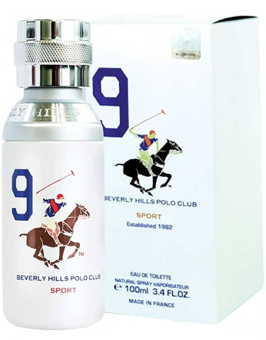 Beverly Hills Polo Club, 1982 - Sport 9, Eau de Toilette, Für Männer, 100 ml