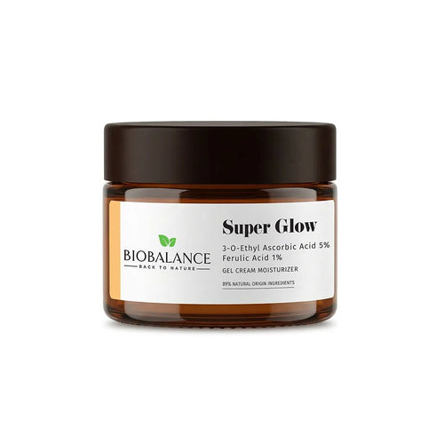 Bio Balance, Super Glow, Brightening, Anti-Aging & Anti-Wrinkle, Morgen & Abend, Gel-Creme, Für das Gesicht, 50 ml - Beautyleader