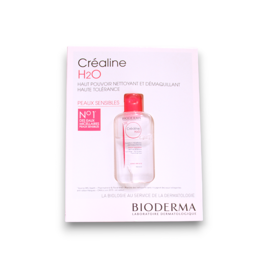 Bioderma, Crealine, Duftfrei, Reinigung, Mizellenwasser, Für empfindliche Haut, 10 ml *Tester