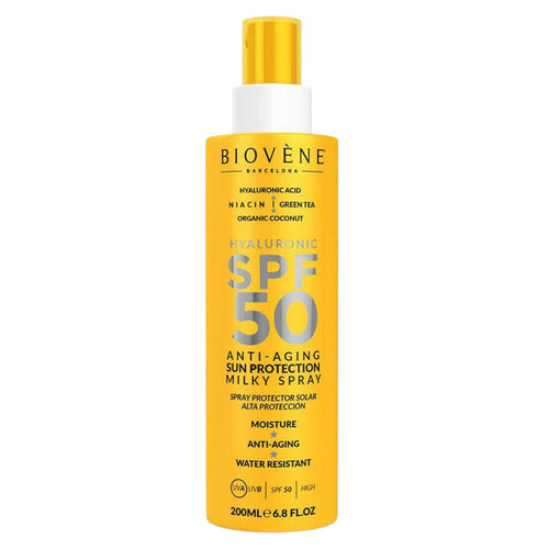 Biovene, Hyaluronic Acid, Grüner Tee, Anti-Aging, After-Sun Milch, 200 ml *Tester - Beautyleader