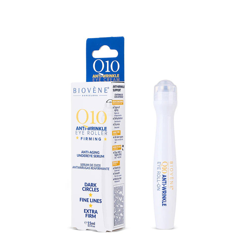 Biovene, Q10 Anti-Wrinkle, Anti-Aging, Augen Roll-On, 15 ml - Beautyleader