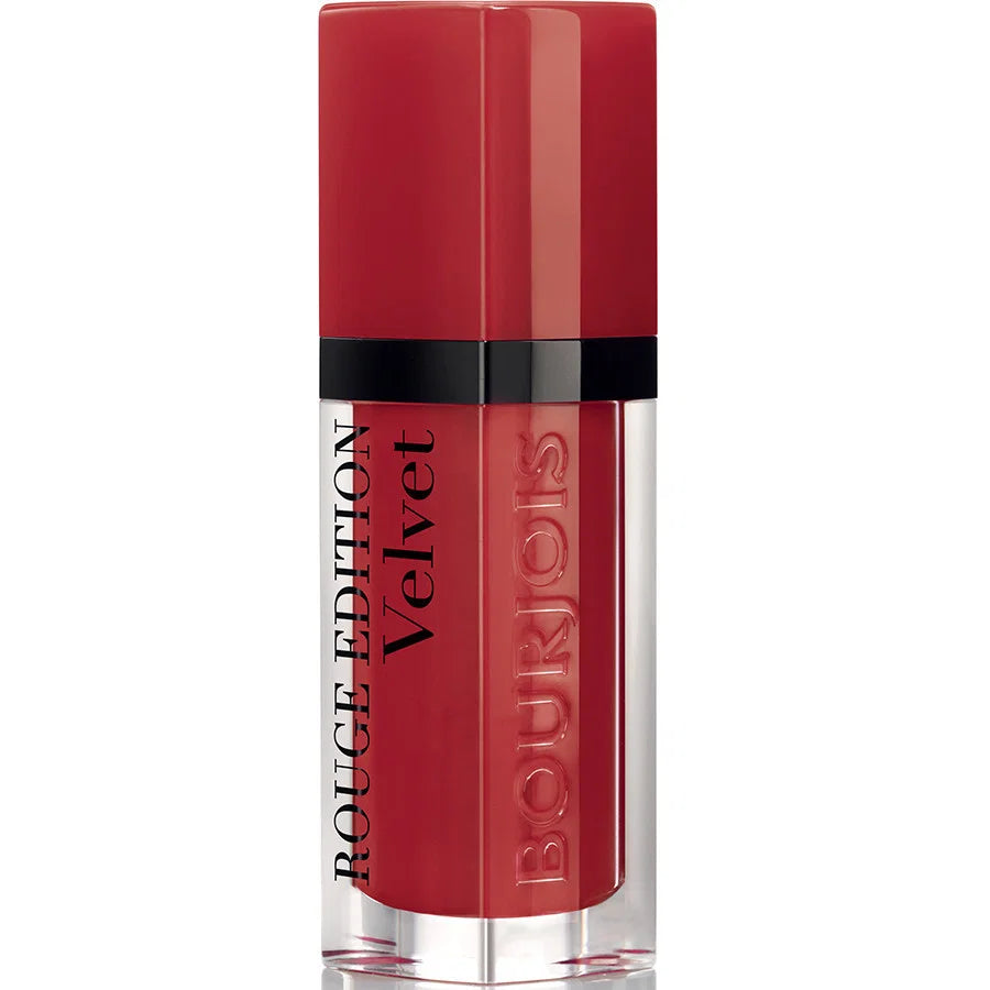 Bourjois, Rouge Edition Velvet, Dimeticon, Matt, Flüssiger Lippenstift, 01, Niemand ist rot, 7.7 ml - Beautyleader