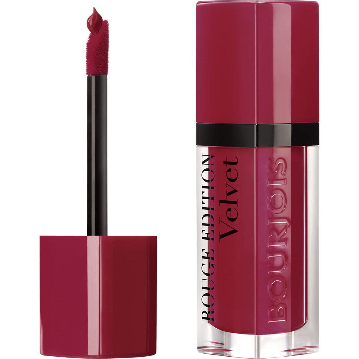 Bourjois, Rouge Edition Velvet, Dimeticon, Matt, Flüssiger Lippenstift, 08, Grand Cru, 7.7 ml