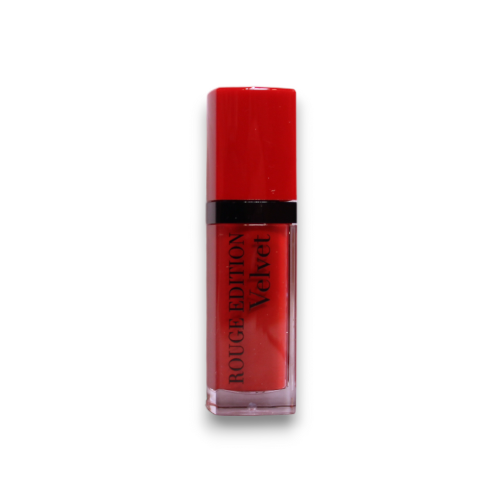 Bourjois, Rouge Edition Velvet, Dimeticon, Matt, Flüssiger Lippenstift, 01, Niemand ist rot, 7.7 ml - Beautyleader