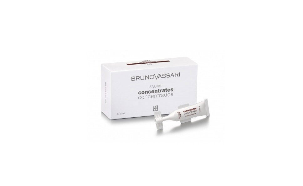 Setzen, Bruno Vassari, Anti Stress, Revitalisierung, Konzentrieren, Für das Gesicht, 10 stk., 3 ml