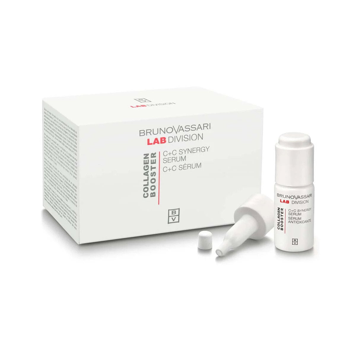 Set Trio, Bruno Vassari, Lab Division, Vitamin C, Anti-Aging, Ampullen Behandlungsserum, Für das Altern, Für das Gesicht, Für Frauen, 3 stk, 10 ml