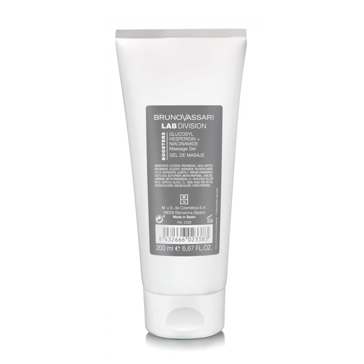 Bruno Vassari, Lab Division, Glucosyl-Hesperidin, Hydratisierend, Gel, Für das Gesicht, 200 ml