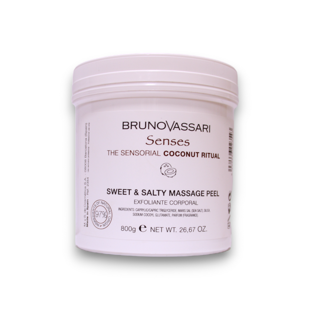 Bruno Vassari, Senses, Kokosöl, Peeling-Gel, 650 ml