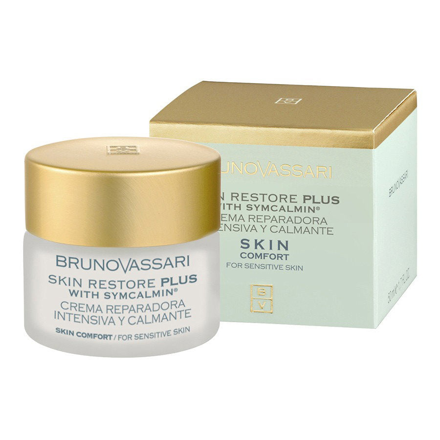 Bruno Vassari, Skin Comfort, Vitamin E, Ultra-reparierend, Tag & Nacht, Sahne, Für das Gesicht, 50 ml