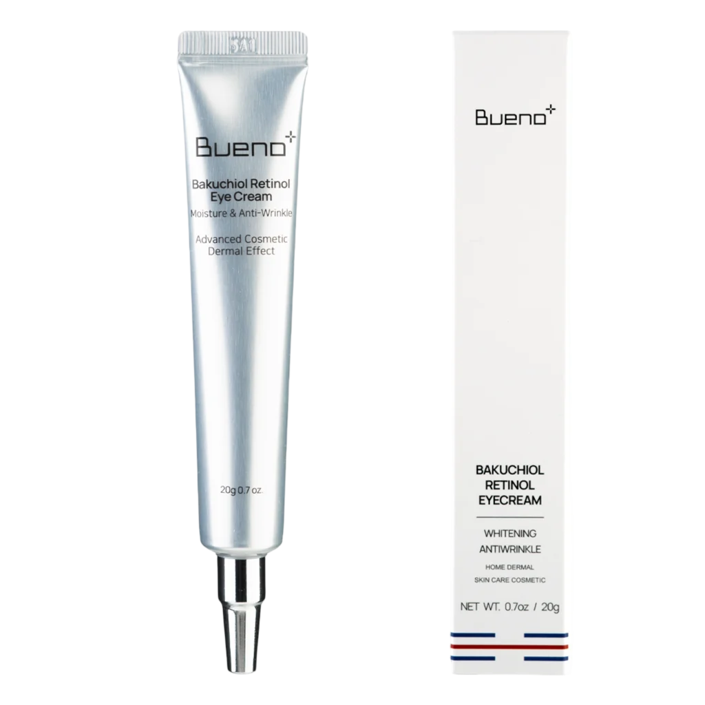 Bueno, Bakuchiol, Tierversuchsfrei, Anti-Aging, Anti-Wrinkle & Brightening, Tag & Nacht, Augencreme, 20 g - Beautyleader