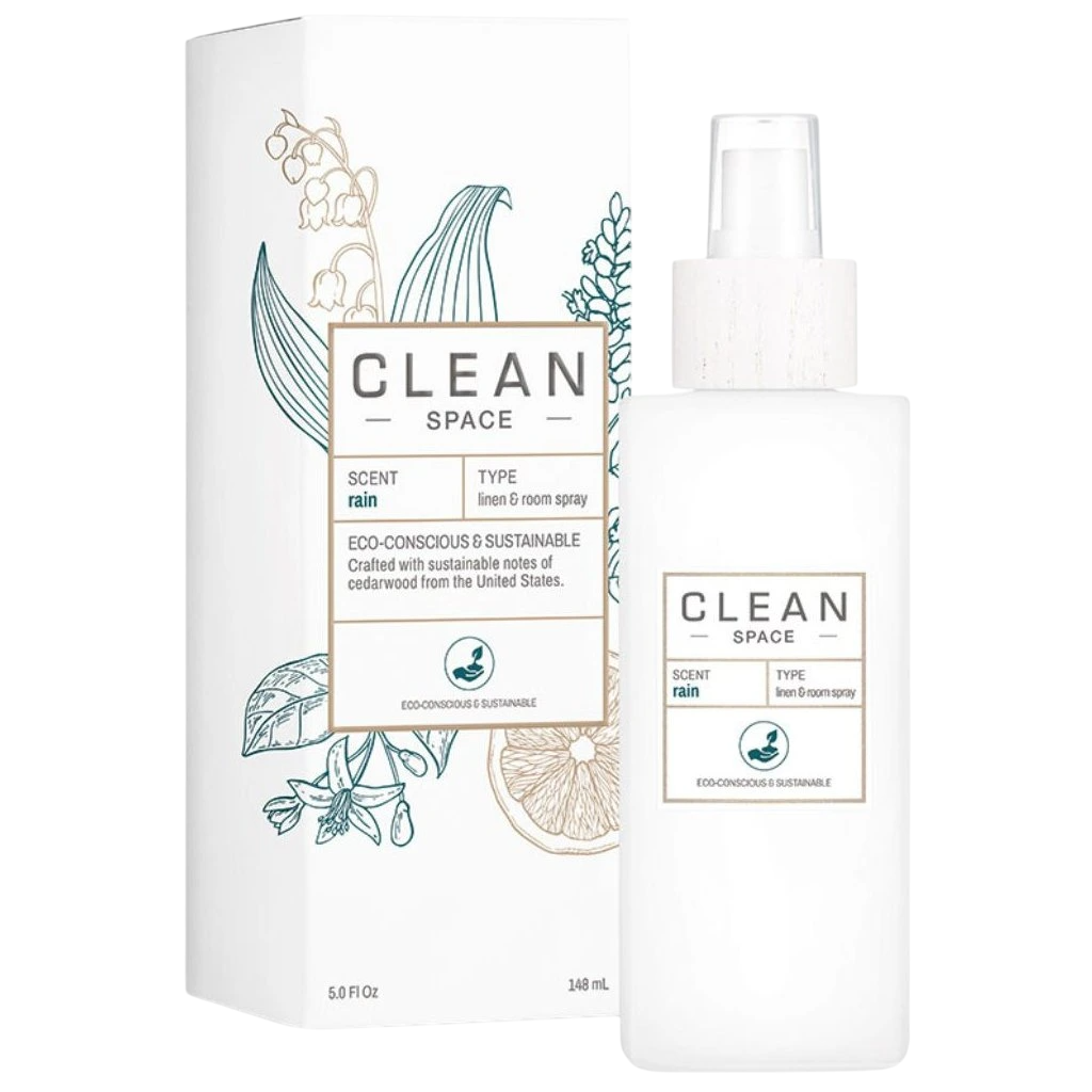 Clean, Rain, Raumspray, 148 ml - Beautyleader