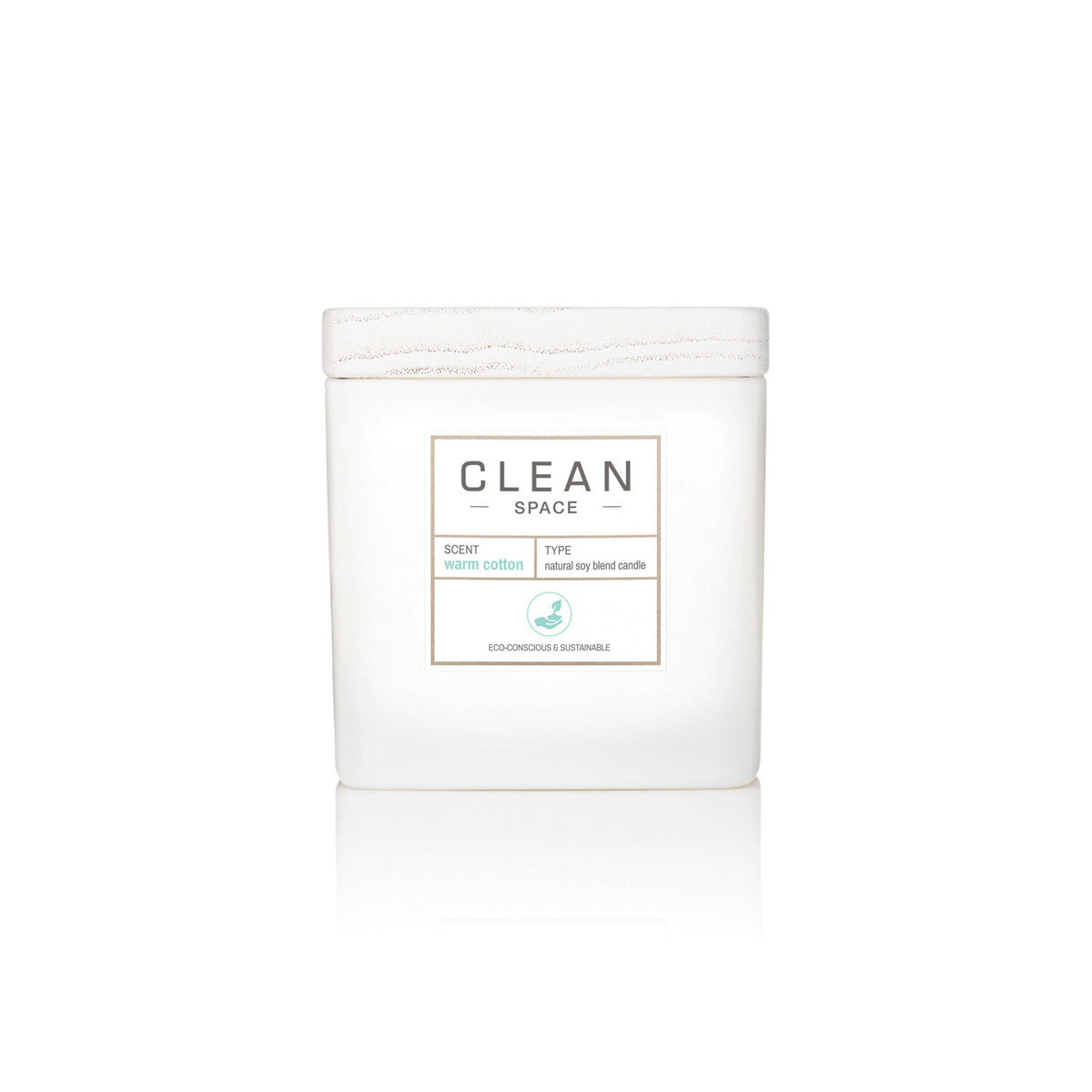 Clean, Space Warm Cotton, Duftkerze, 227 g - Beautyleader
