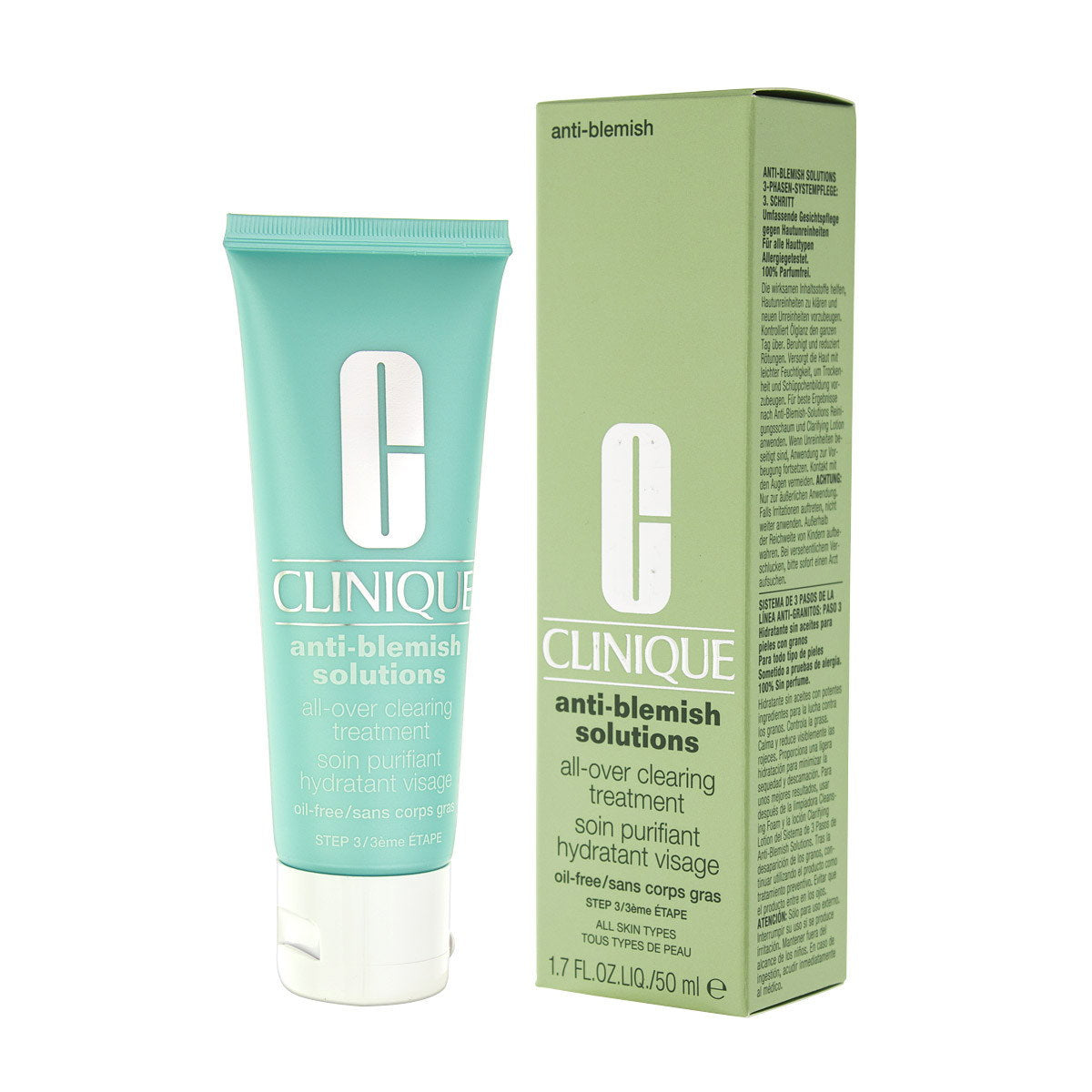 Clinique, Anti-Blemish Solutions, Reinigung, Sahne, Für das Gesicht, 50 ml - Beautyleader