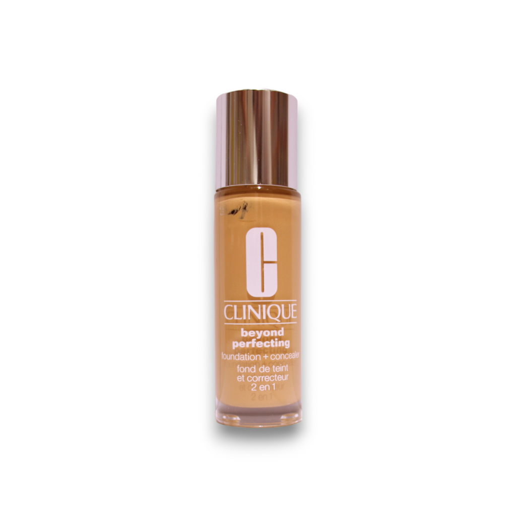 Clinique, Beyond Perfecting, Parabenfrei, Mattes Finish, Flüssige Grundierung & Concealer 2-in-1, 48, Hafer, 30 ml
