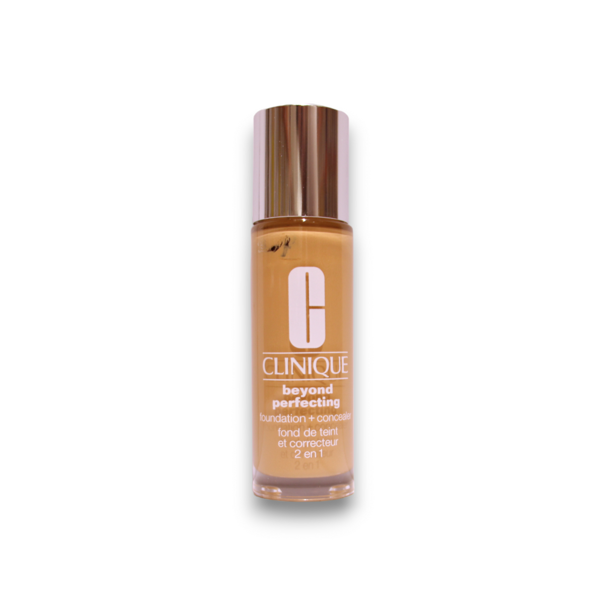 Clinique, Beyond Perfecting, Parabenfrei, Mattes Finish, Flüssige Grundierung & Concealer 2-in-1, 48, Hafer, 30 ml