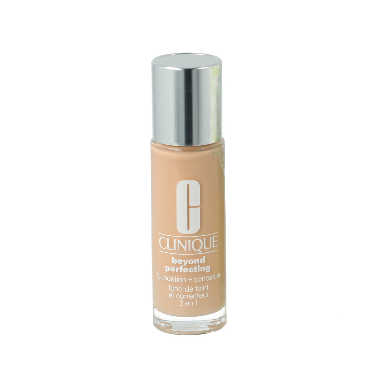 Clinique, Beyond Perfecting, Parabenfrei, Mattes Finish, Flüssige Grundierung & Concealer 2-in-1, CN 18, Sahne, 30 ml *Tester - Beautyleader