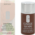 Clinique, Even Better, Parabenfrei, Hydratisierend, Flüssige Grundierung, CN 127, Trüffel, SPF 15, 30 ml