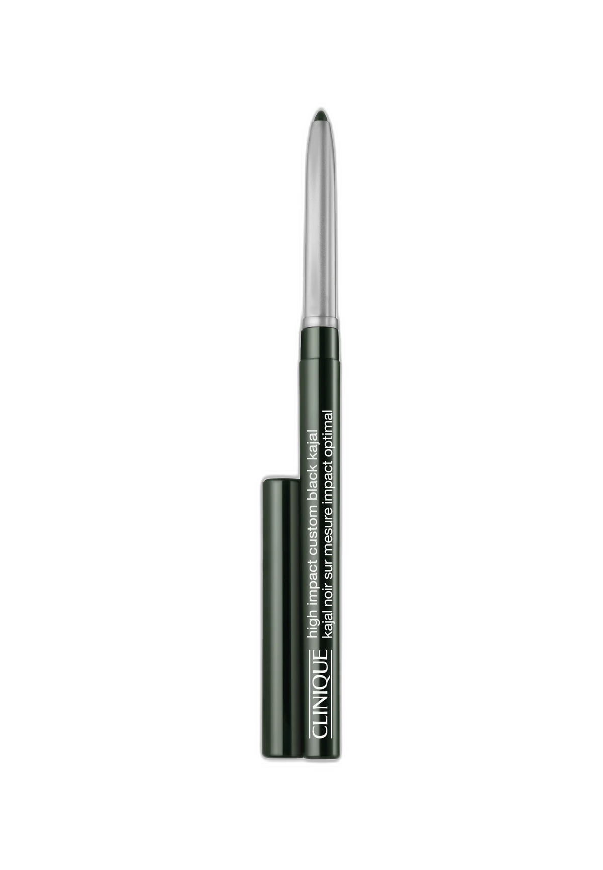 Clinique, High Impact - Custom Black, Wasserdicht, Farbe, Langlebig, Kajal Augenstift, 03, Geschwärztes Grün, 0.28 g *Tester - Beautyleader